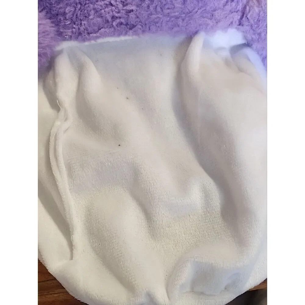 Plush Purple Bunny Bag for Kids - Cute Soft Carrying Tote